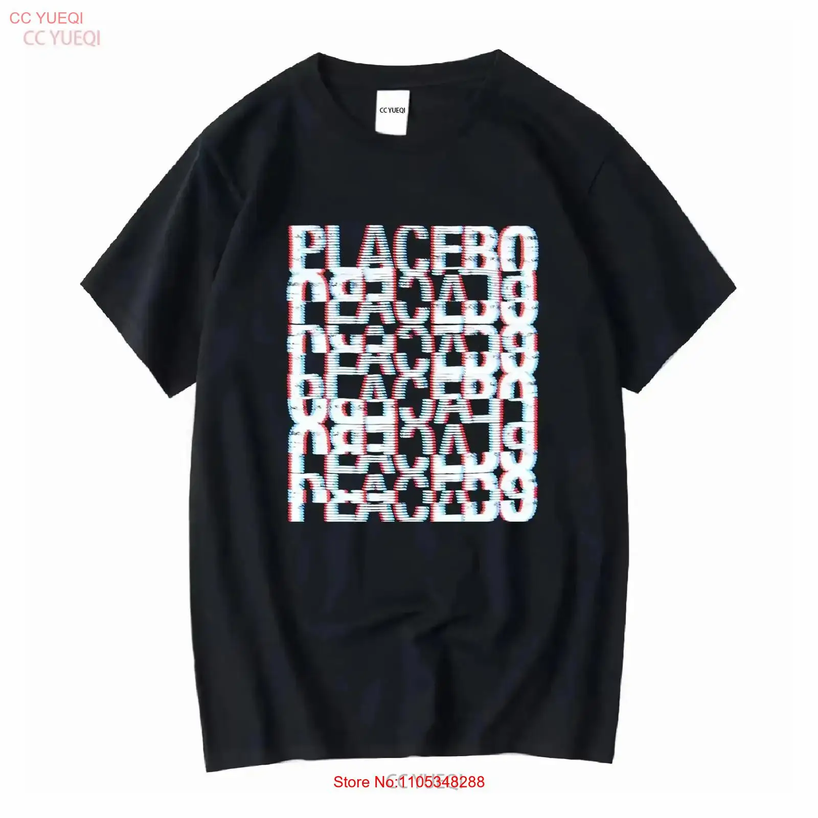 Xl Men'S Fashion - Placebo Band T-shirt 2023 NA Tour