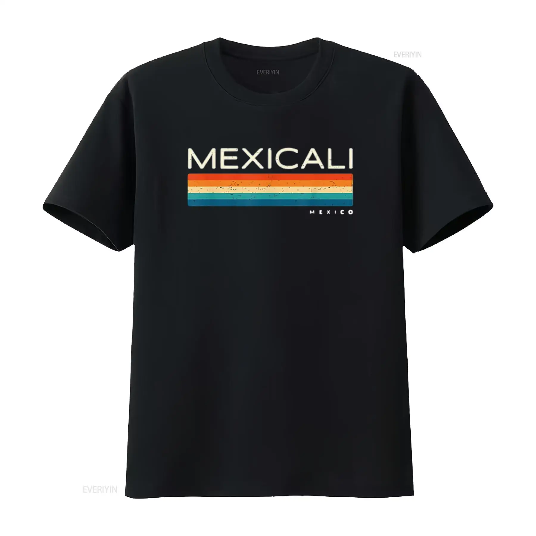 Mens Fashion Mexicali - Mexicali Mexico Retro Design Dames T-shirt