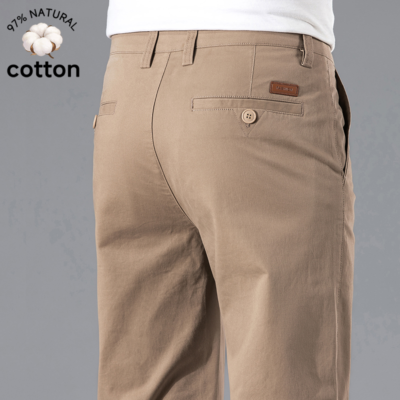 Chino Pants Men - Merkkleding Lente Zomer Heren Casual 97%