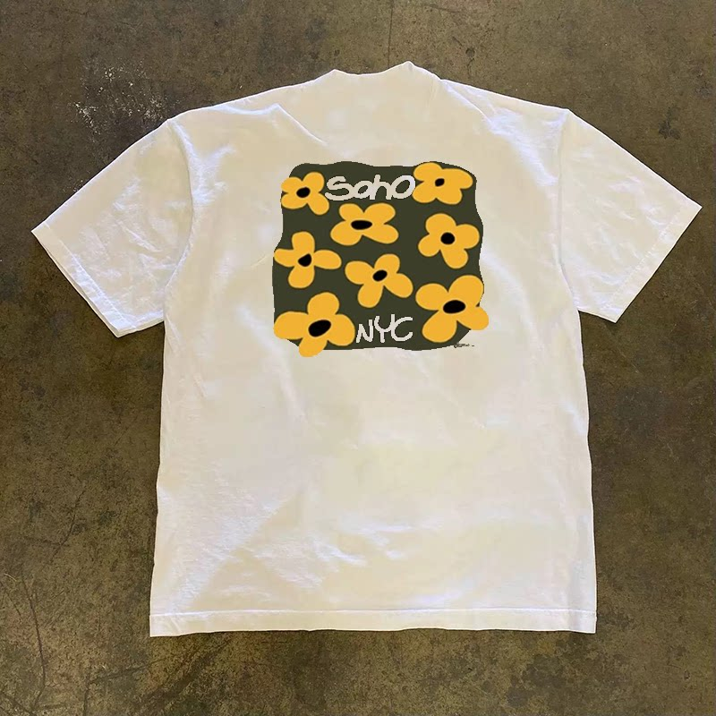 Men'S Fashion Nyc - 2026 Nieuw Cool Katoenen T-Shirt Trendy