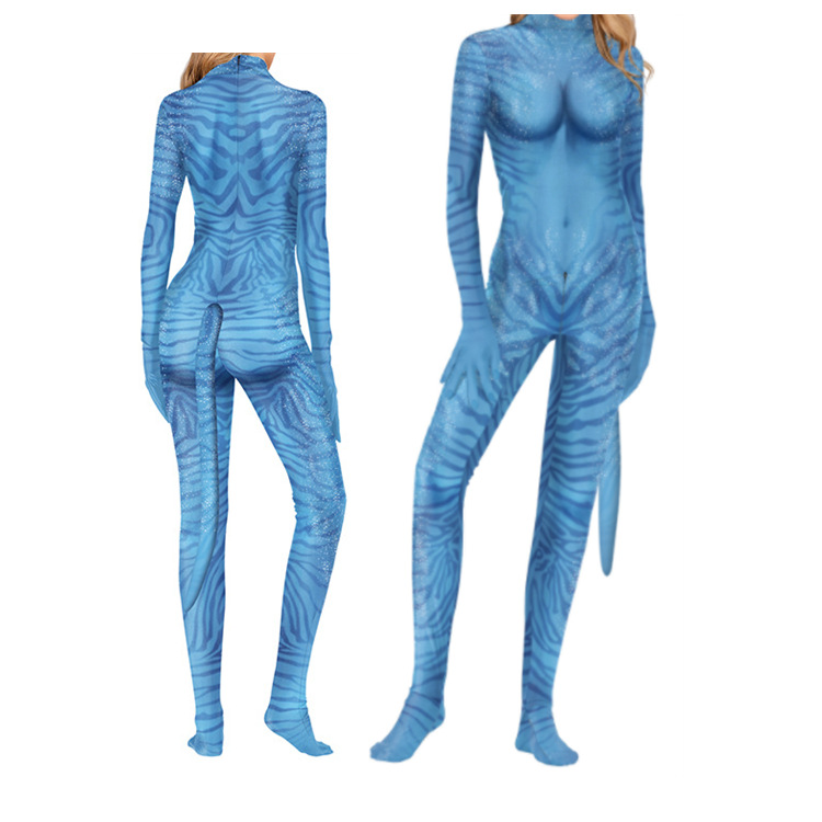 Mens Fashion Jumpsuit - Avatar De Weg van Water Cosplay