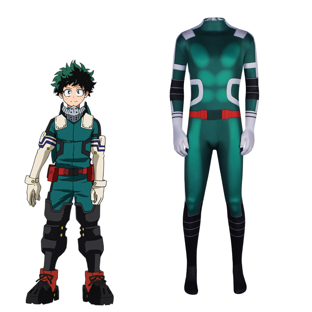 Mens Fashion Jumpsuit - Anime Mijn Hero Academia Izuku Midoriya