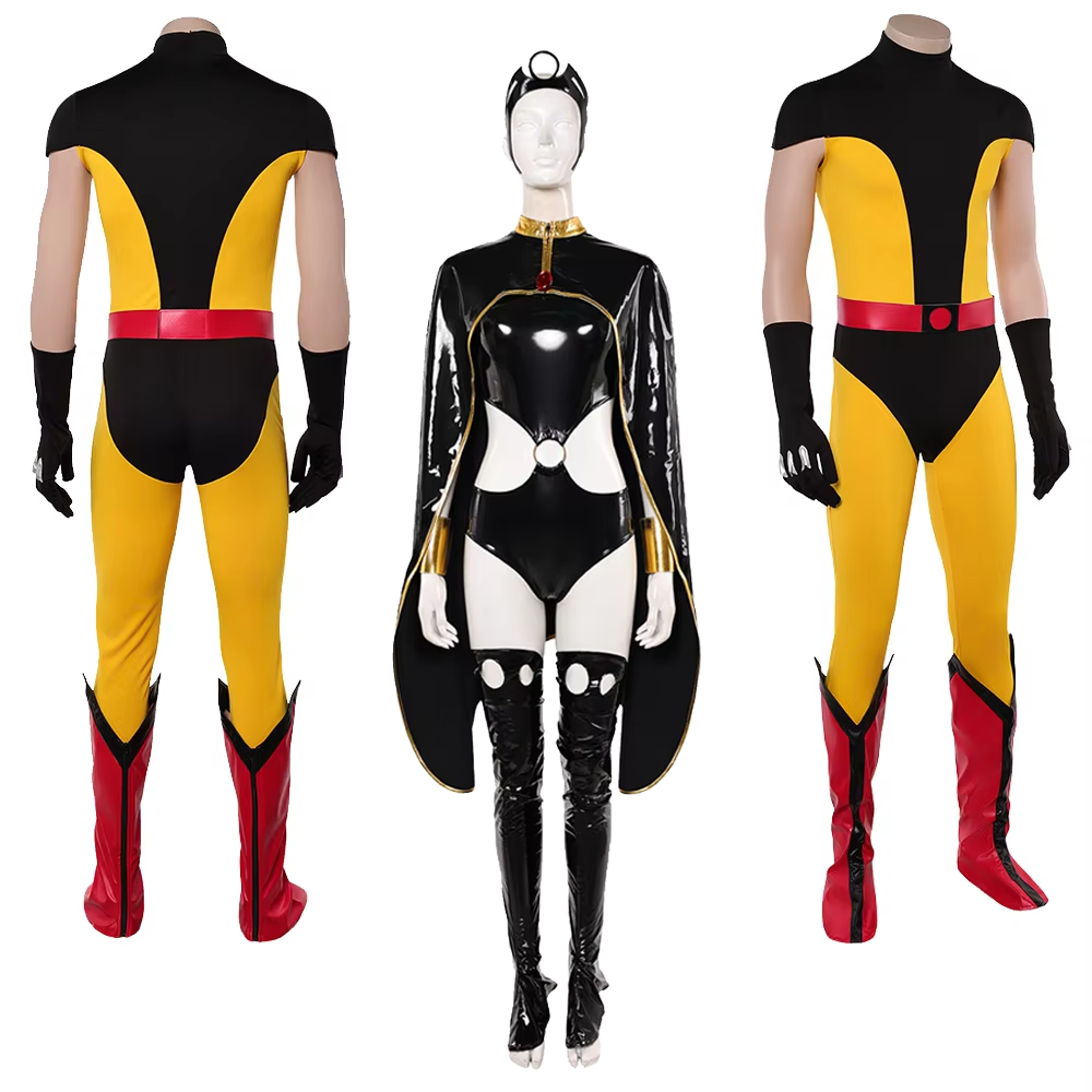 Mens Fashion Jumpsuit - Wolf Logan Cosplay Bodysuit Storm Ororo