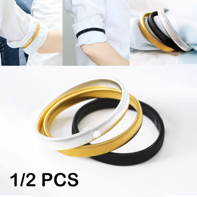Men'S Fashion For Wedding - Een stuks elastische armband shirt mouwhouder