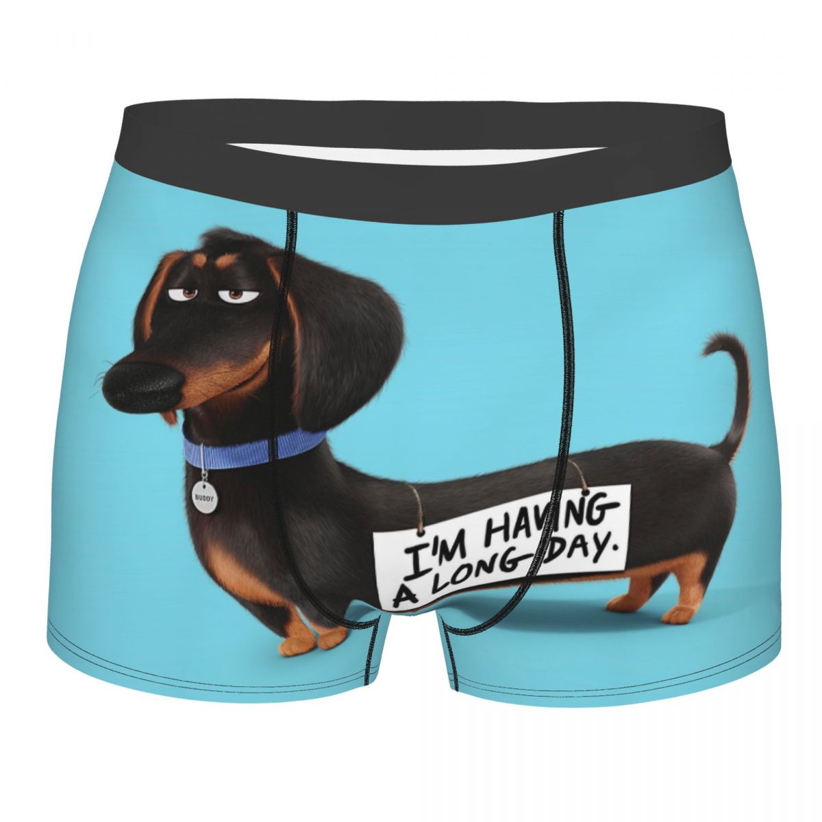 Xl Men'S Fashion - Teckel Hond Boxers Shorts Heren Worst