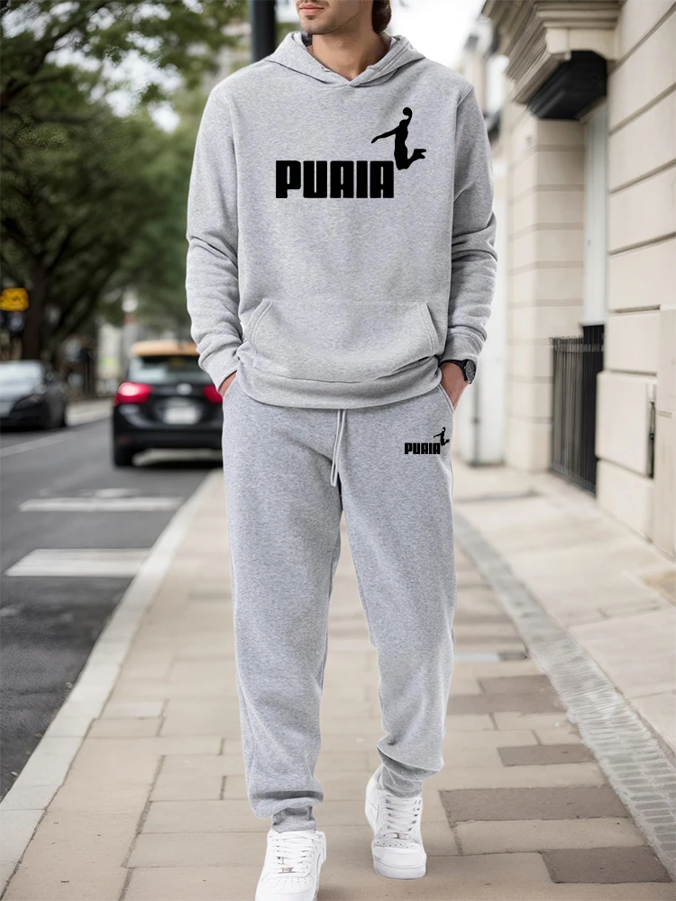 Men'S Fashion Hoodies - Heren Set/Hoodie/Broek 2026 Herfst Winter Casual