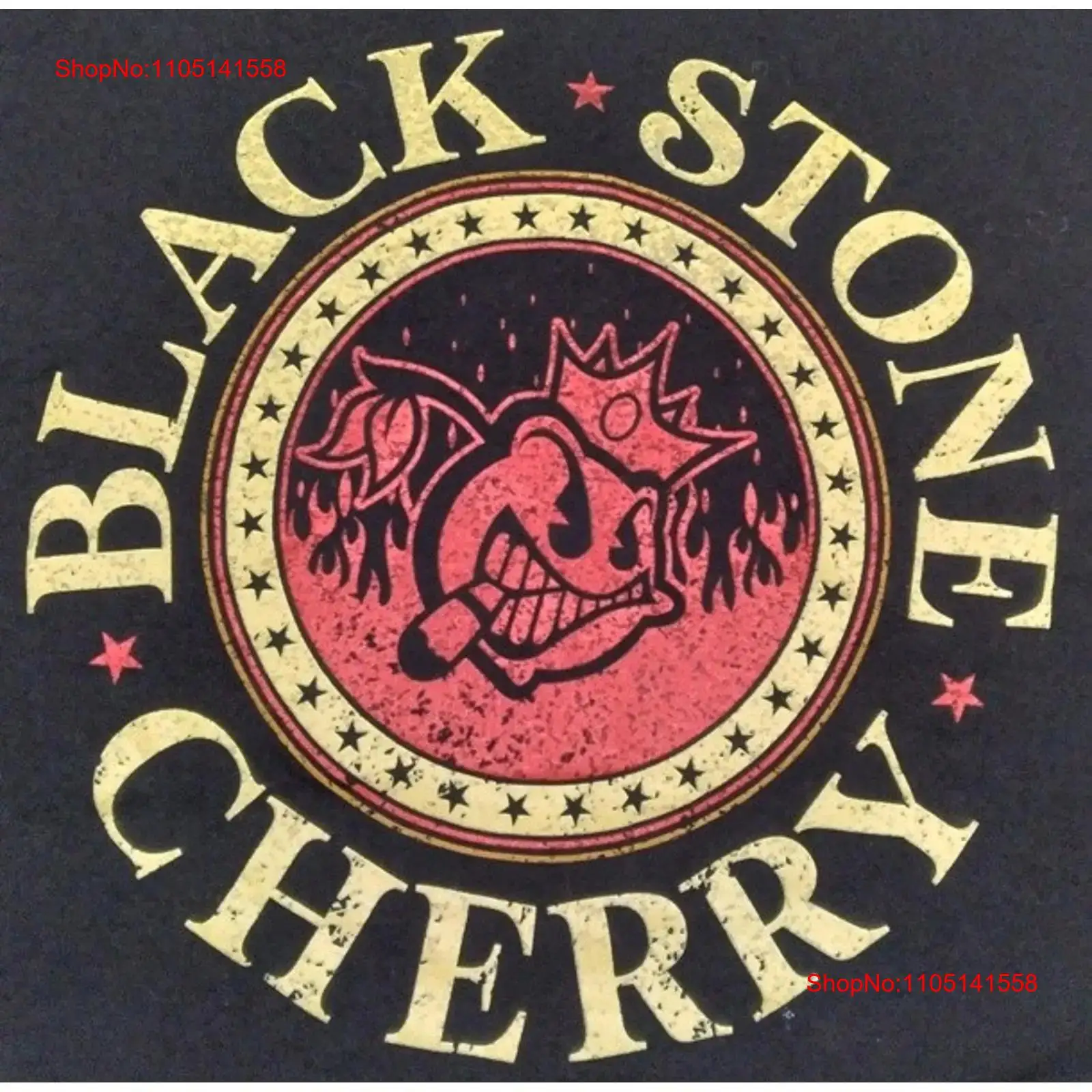 Xl Men'S Fashion - BLACK STONE CHERRY Band Sigaar Roken