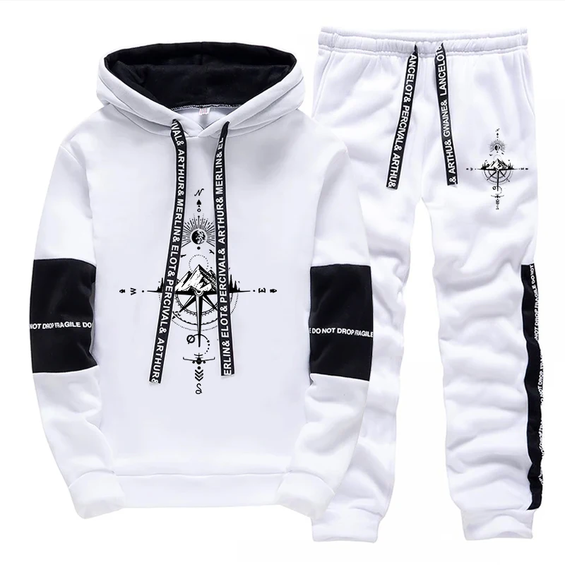 Men'S Fashion Hoodies - Nieuwe herfst-winter heren trainingspak mode casual