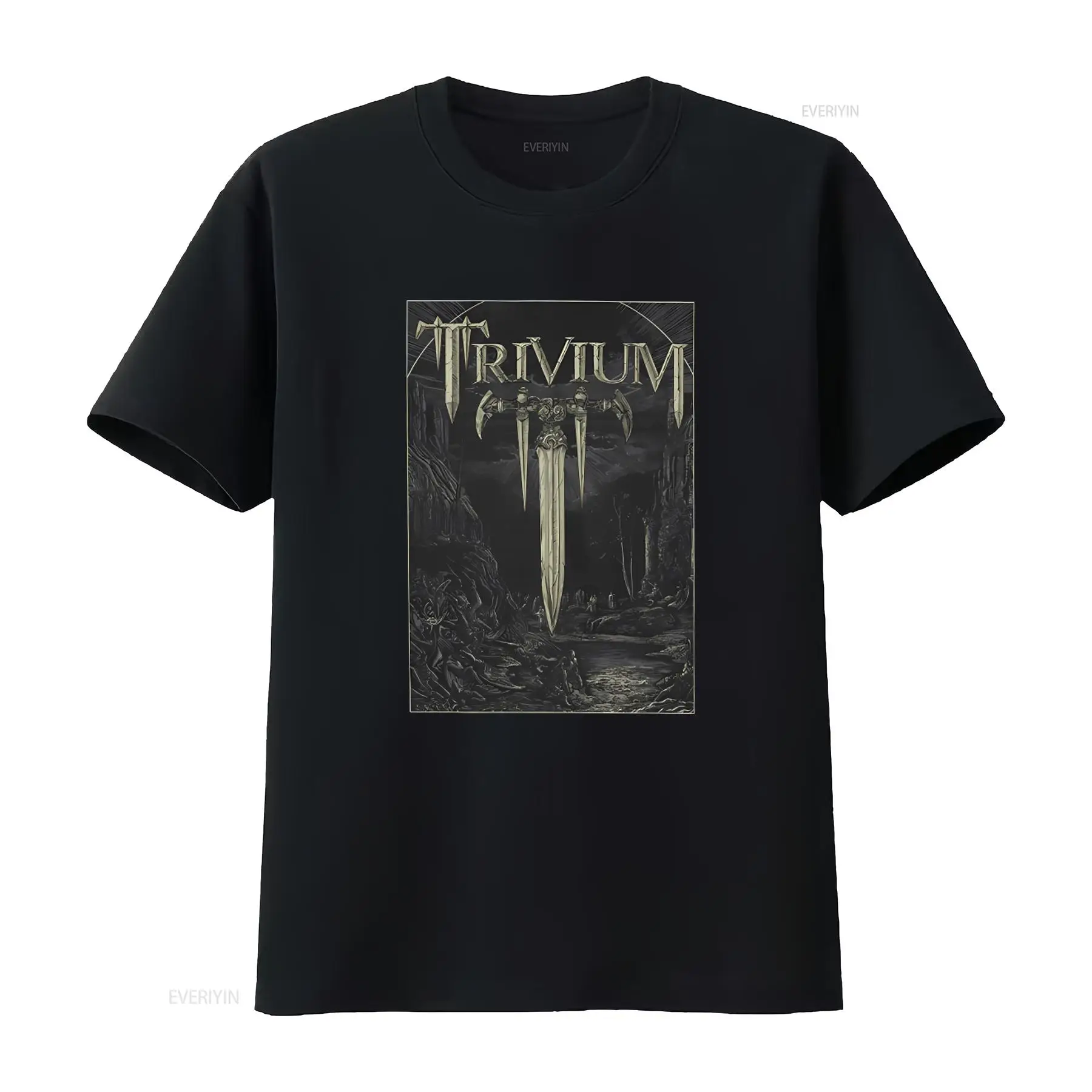 Xl Men'S Fashion - Trivium Battle Metal Band Officieel T-shirt