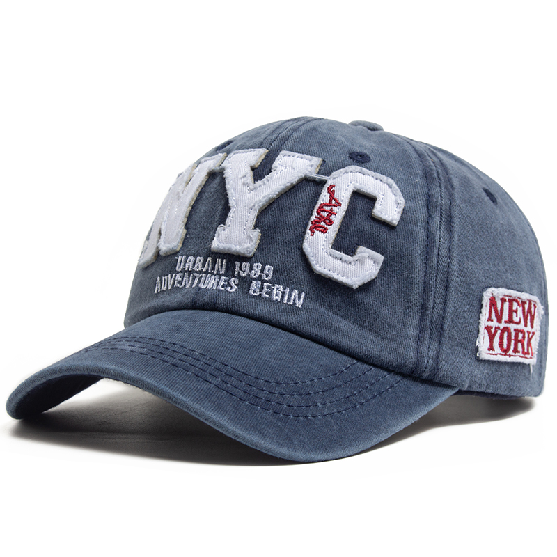 Men'S Fashion Nyc - Nieuwe Vintage Grote Letter Nyc Baseballpet