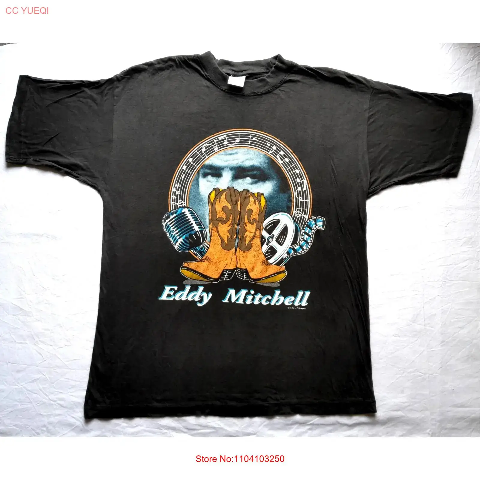 Xl Men'S Fashion - ZELDZAME ORIGINELE VINTAGE EDDY MITCHELL 1994