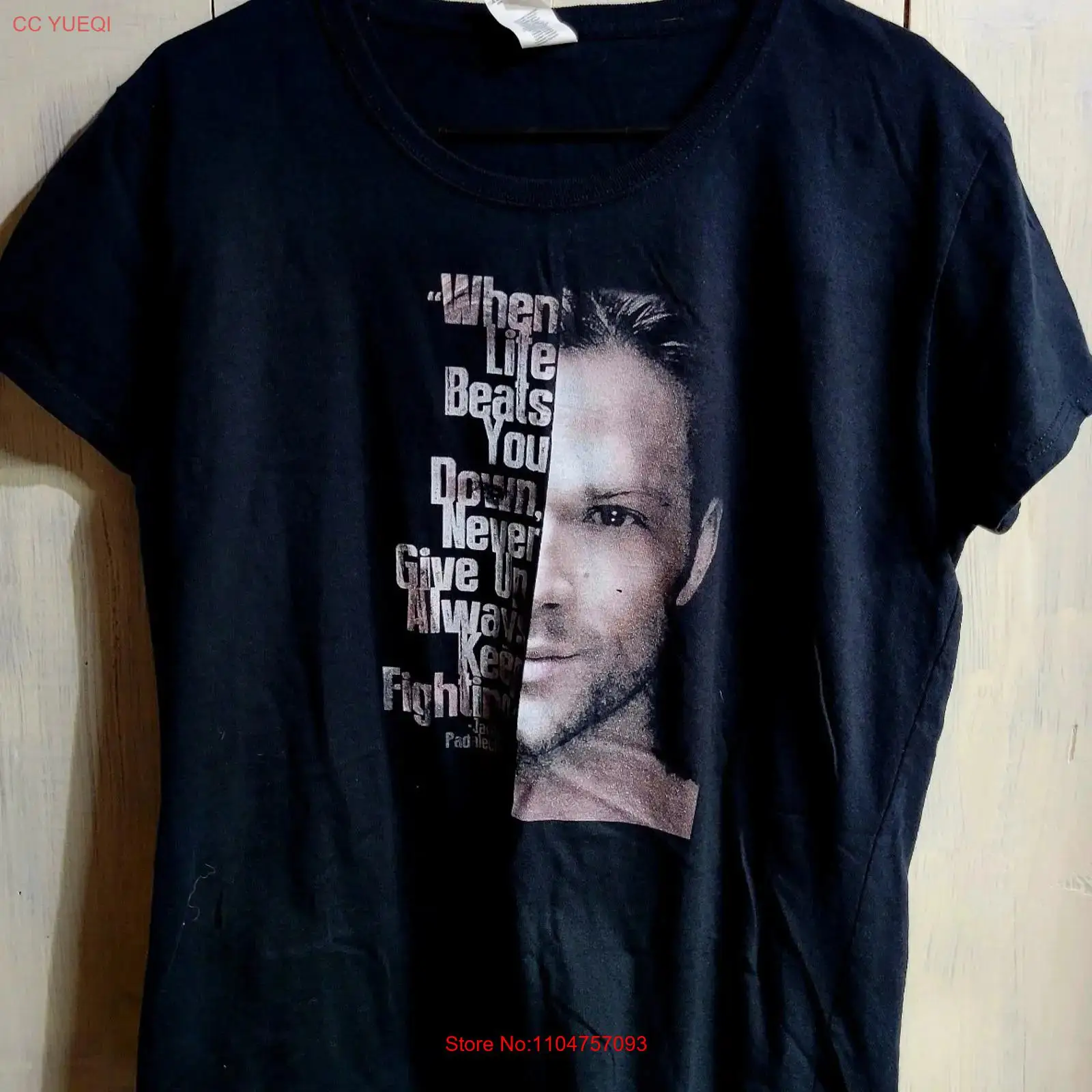 Xl Men'S Fashion - Supernatural Jared Padalecki Dames T-shirt Maat
