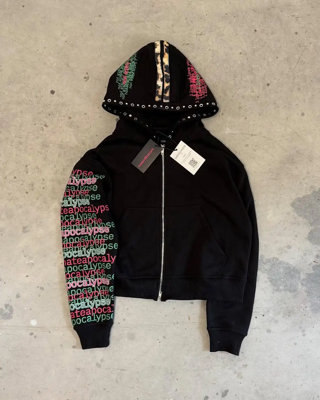 Mens Fashion Zip Up Hoodies - Eyehategarment Street Fashion Hoodie Harajuku Mode