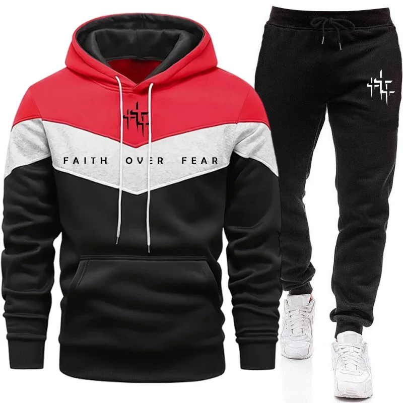Faith Over Fear trainingspak v - Men'S Spring Fashion recensie en prijs