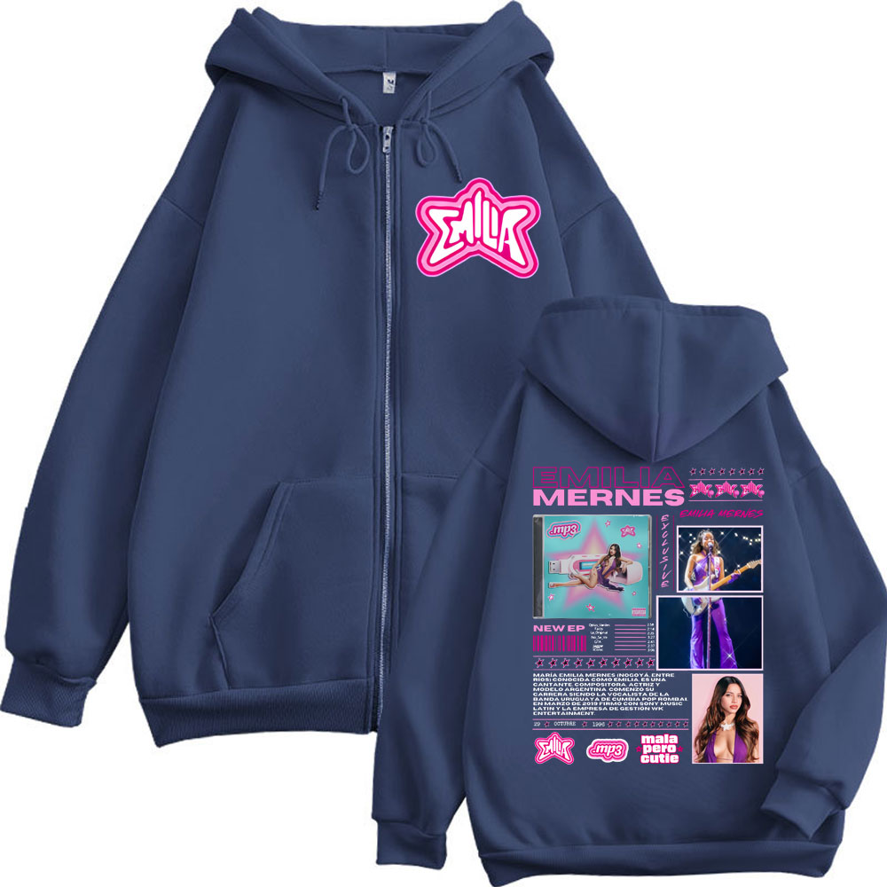 Emilia Mernes MP3 Album Merch  - Mens Fashion Zip Up Hoodies recensie en prijs