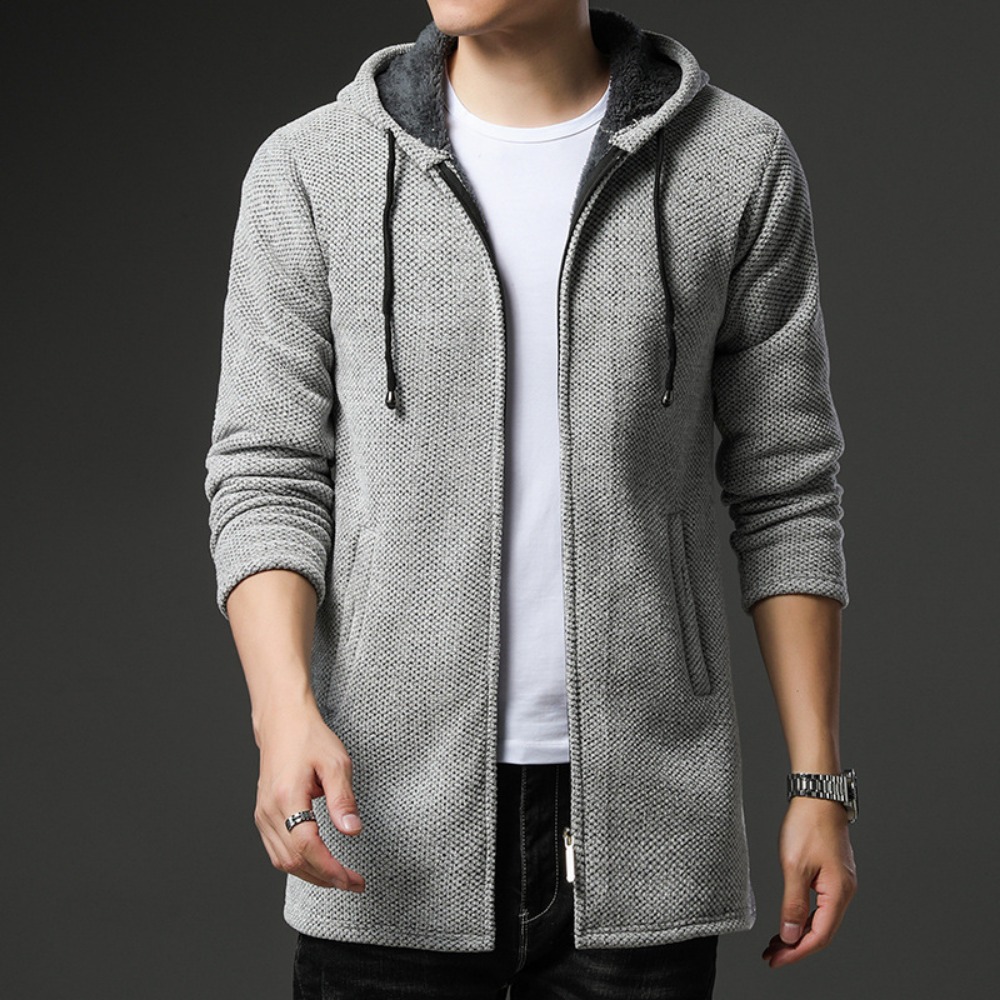 Nieuwe collectie gebreide trui - Men'S Fashion Zip Sweater recensie en prijs