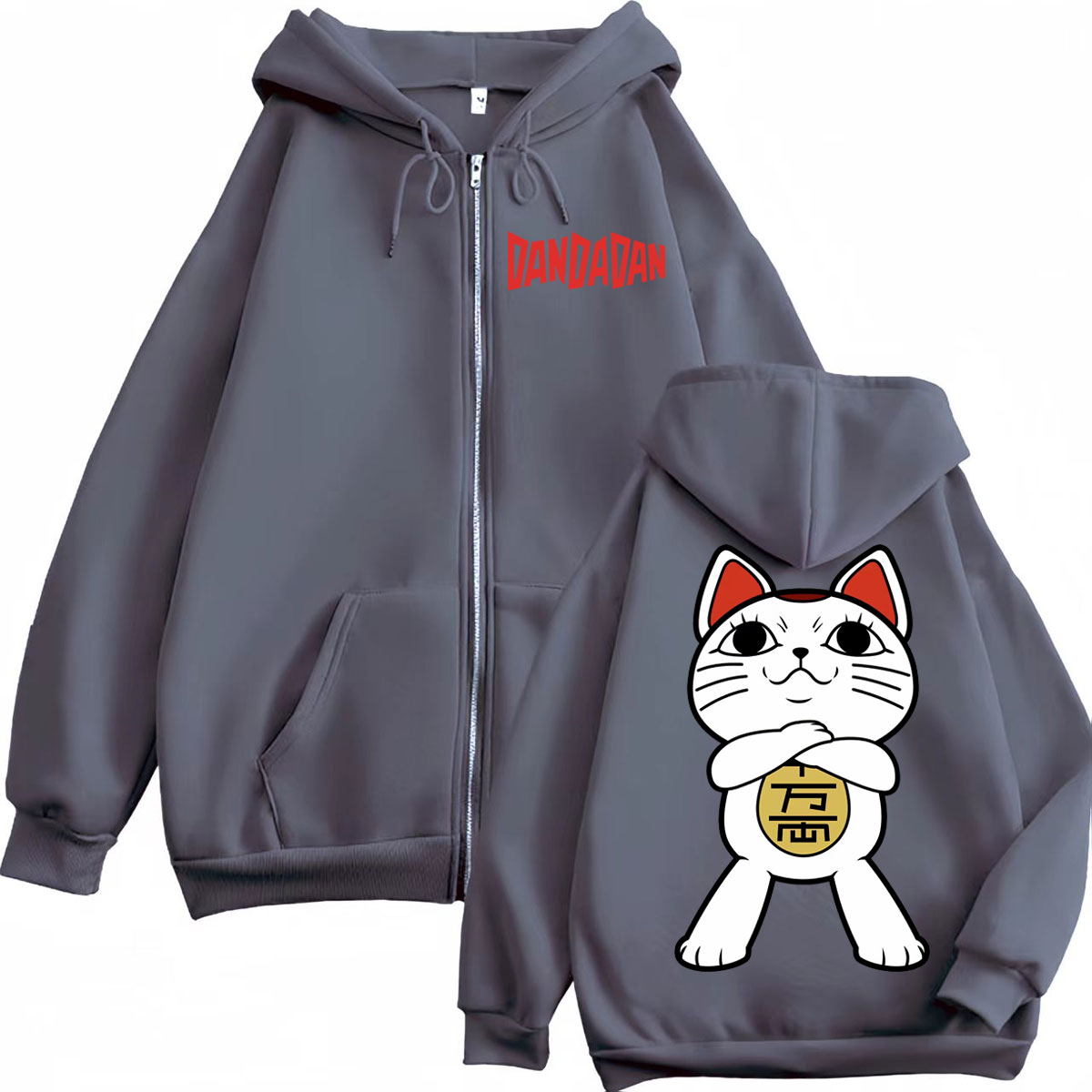 Anime Dandadan Turbo Oma Grafi - Mens Fashion Zip Up Hoodies recensie en prijs