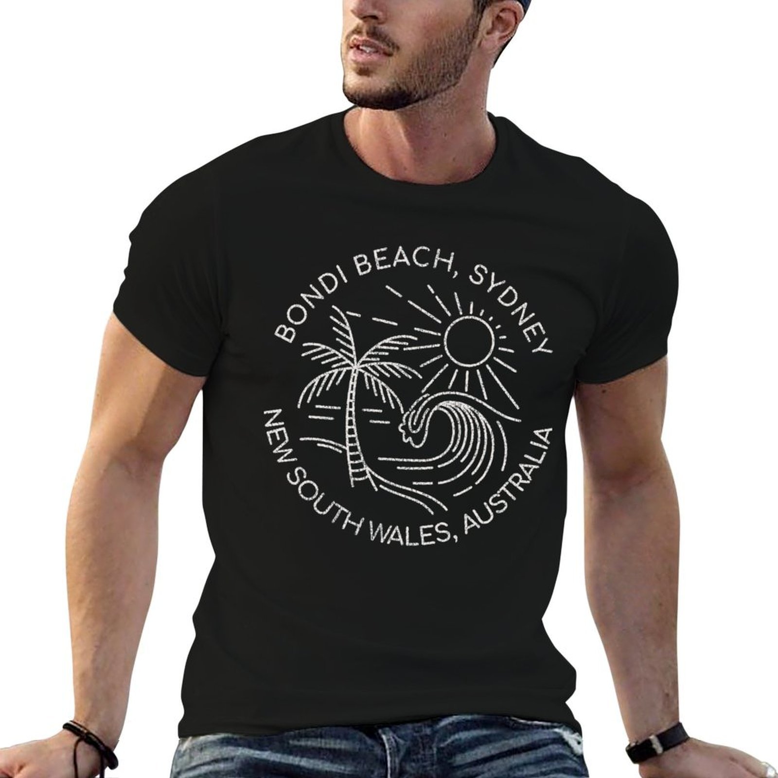 Bondi Beach Sydney Australië T - Men'S Fashion Sydney recensie en prijs