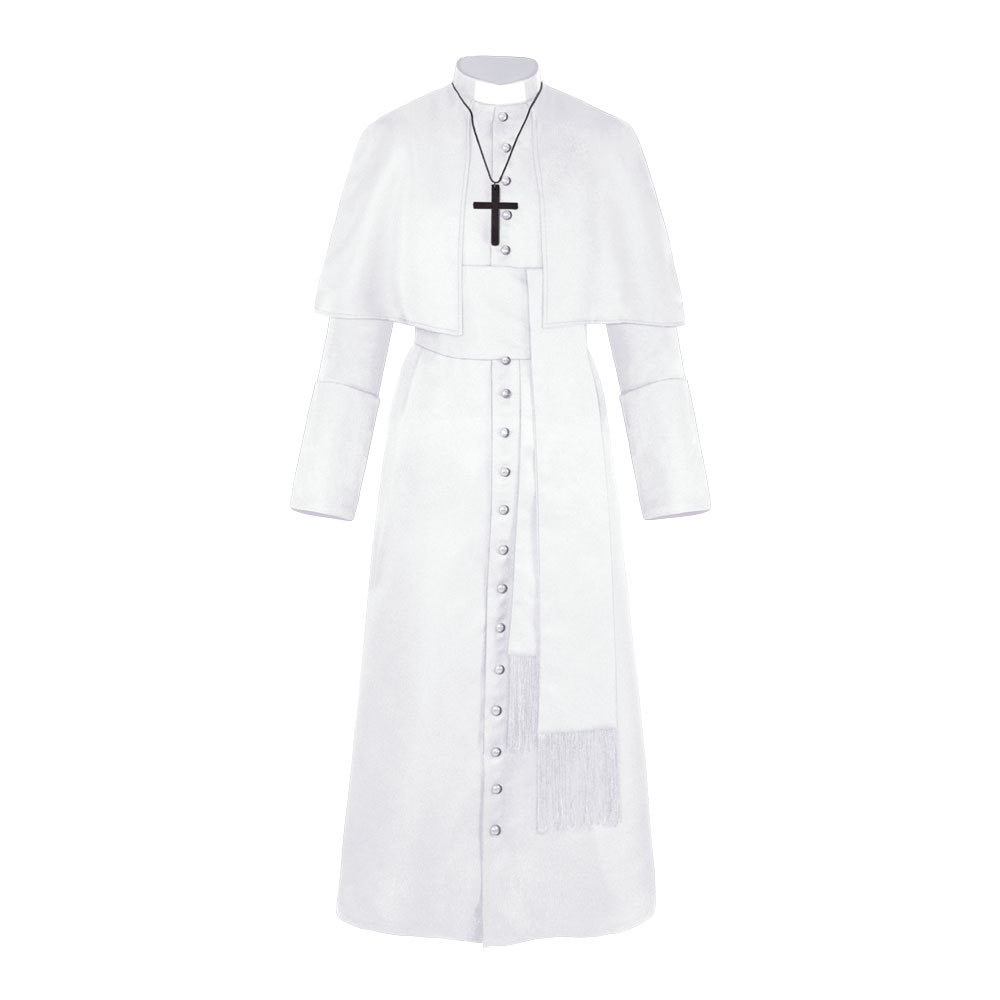 Heren Halloween Priesterkostuu - Mens Fashion Jumpsuit recensie en prijs