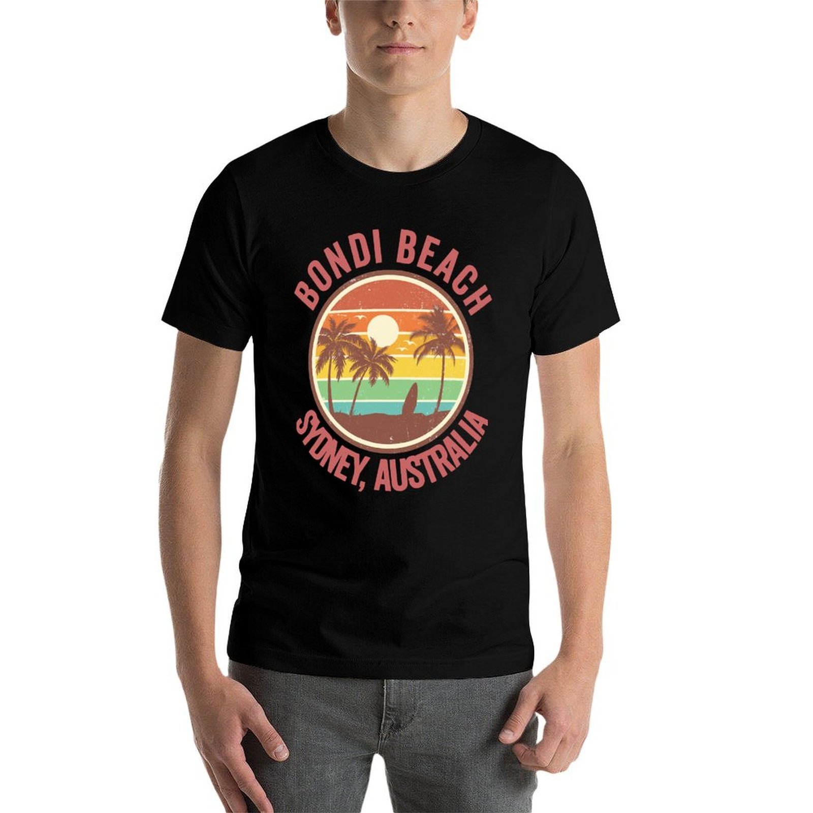 Retro Bondi Beach Sydney Austr - Men'S Fashion Sydney recensie en prijs