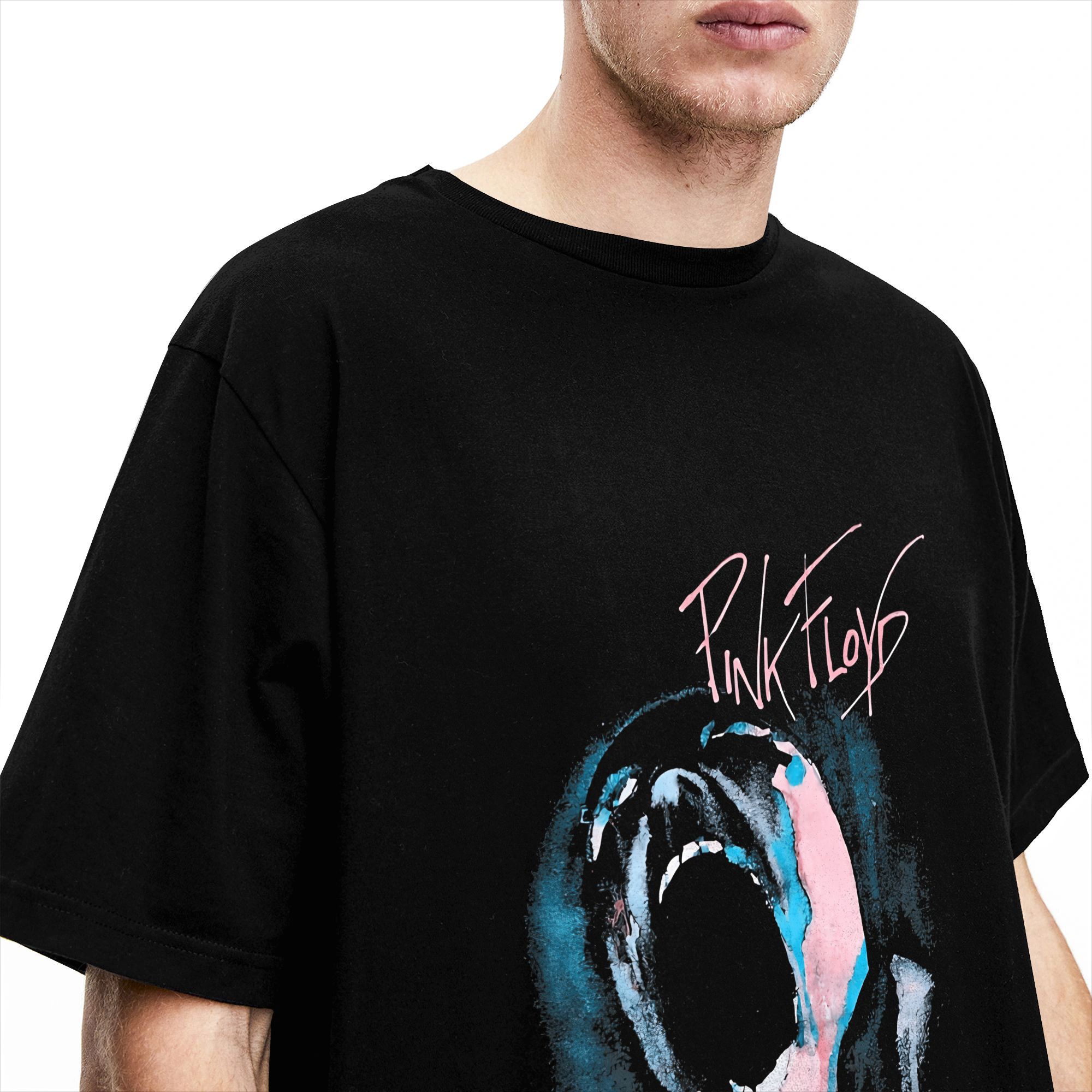 Heren T-shirts Band P-Pink Flo - Men'S Fashion Pink Shirt recensie en prijs