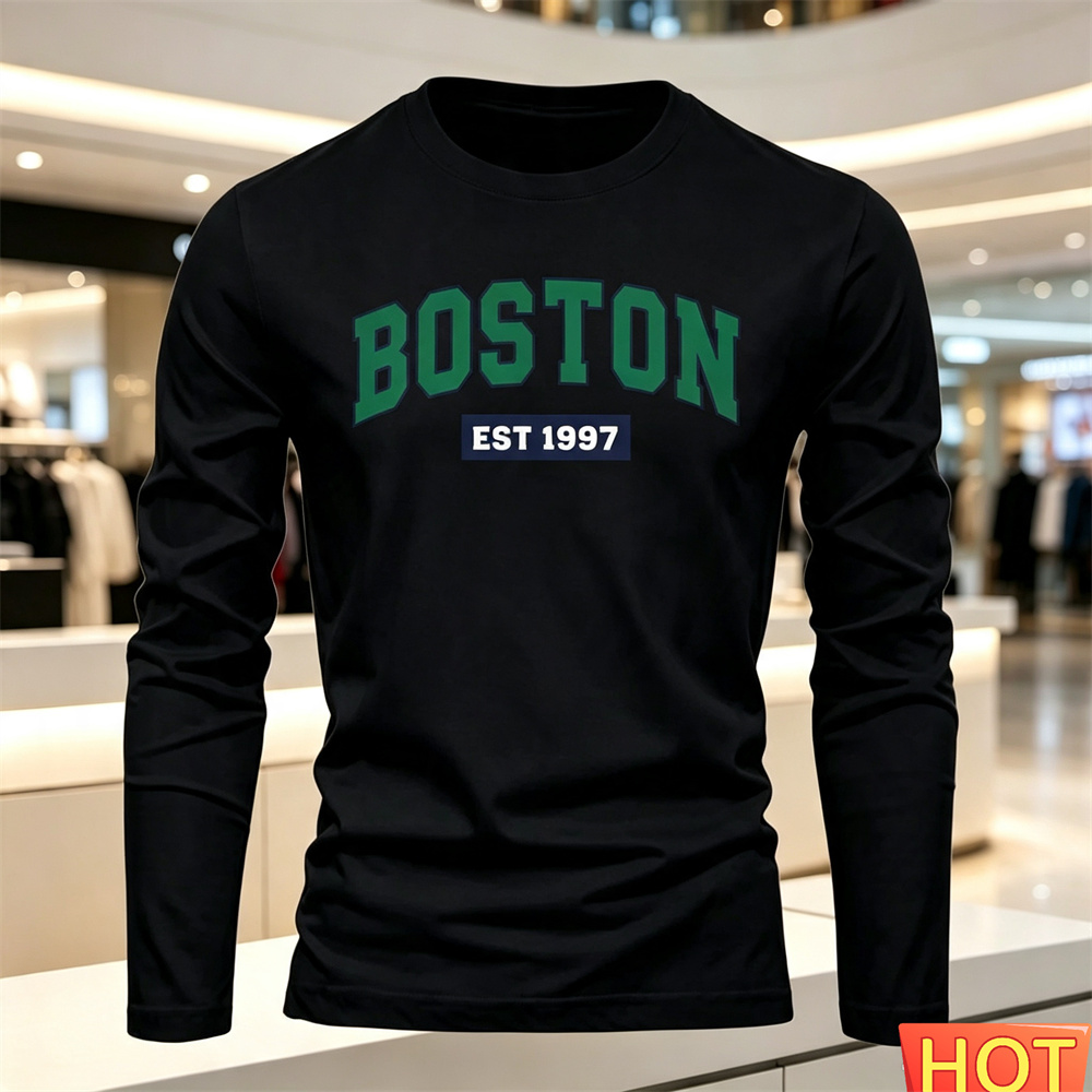 Herfst Zomer heren T-shirt met - Men'S Spring Fashion recensie en prijs