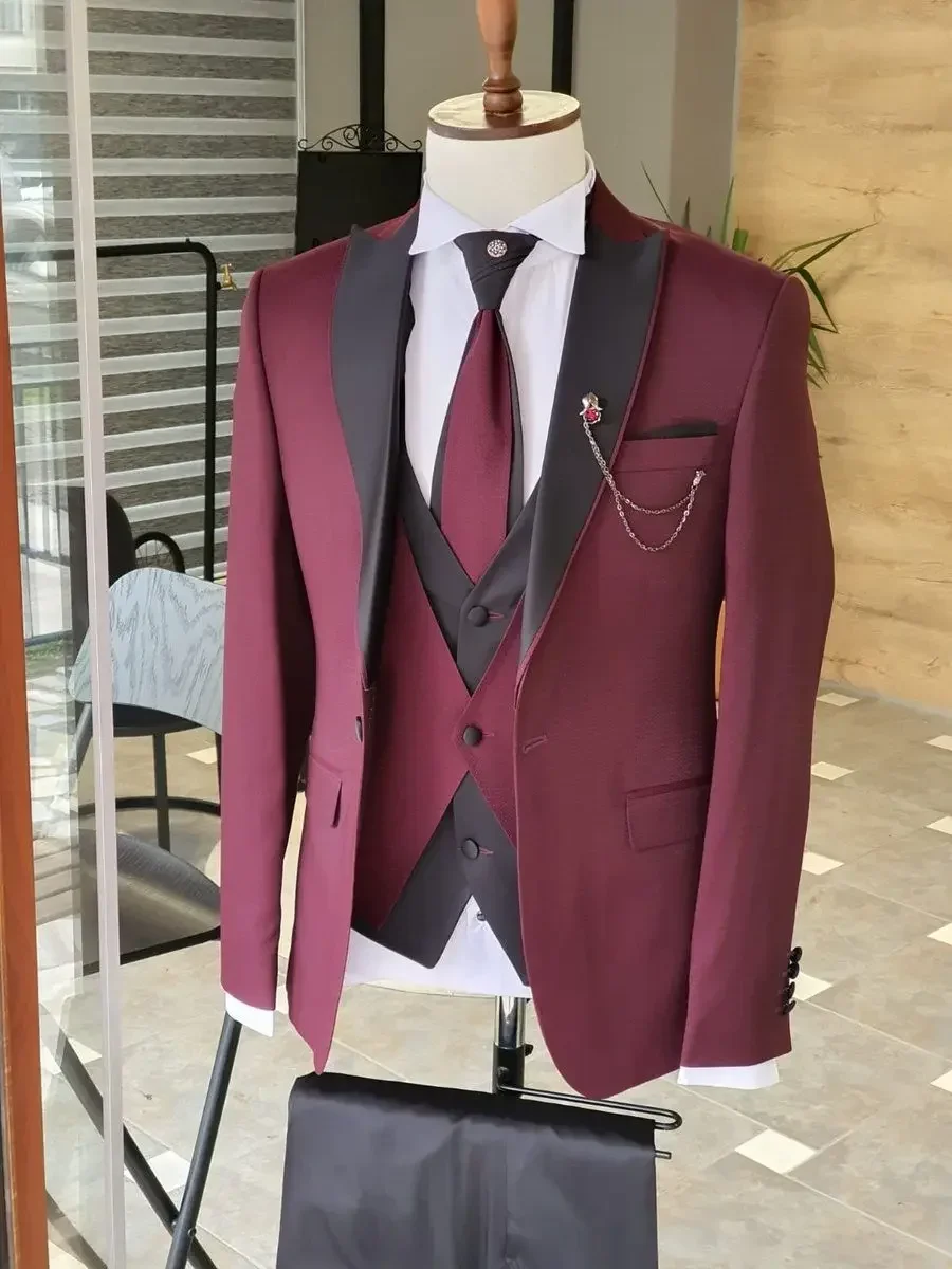 Champagnekleurig jasje, zwarte - Slim Fit Blazer Men recensie en prijs