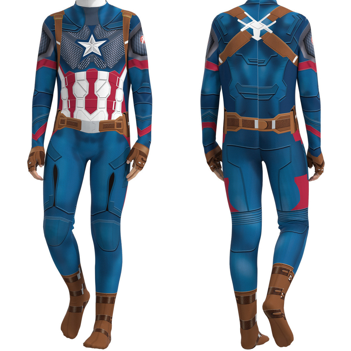 Halloween cosplay kostuum kapi - Mens Fashion Jumpsuit recensie en prijs