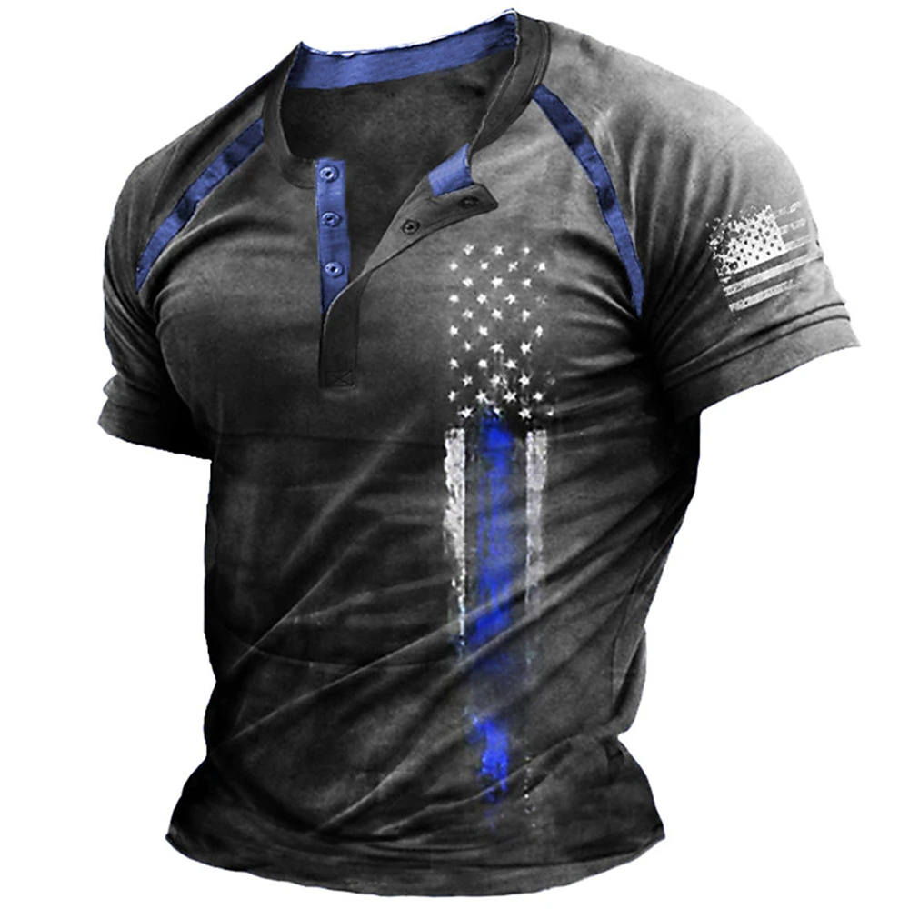 Grappige 3D Amerikaanse vlag p - Mens Fashion Trend recensie en prijs