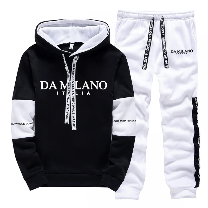 Zwart Wit Herfst Winter Heren  - Men'S Fashion Hoodies recensie en prijs