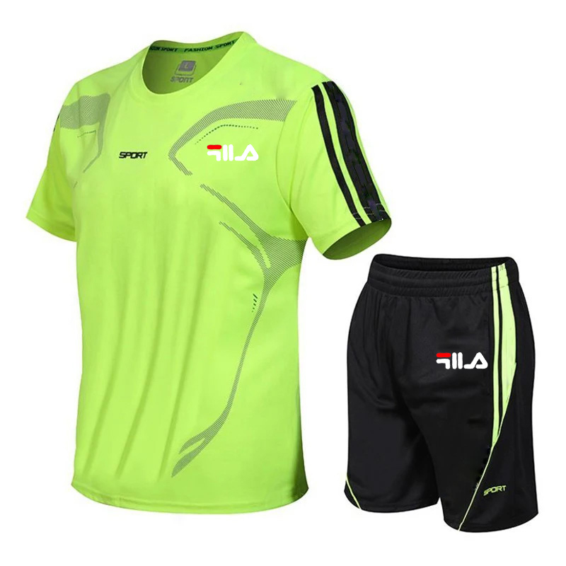 Heren zomer mesh T-shirt en sh - Mens Fashion Trend recensie en prijs