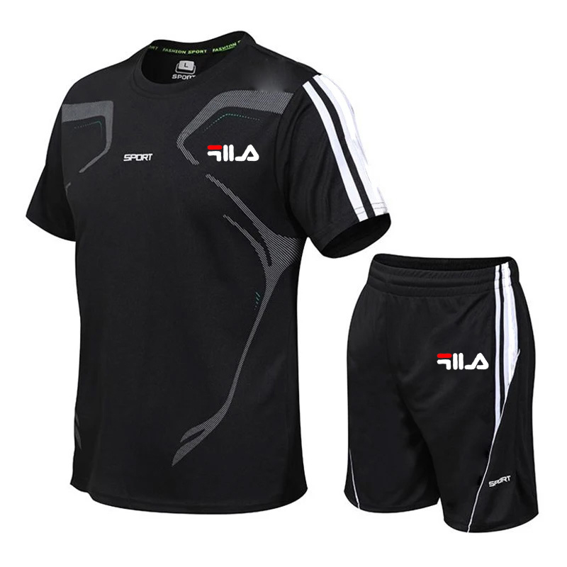 Heren zomer mesh T-shirt en sh - Mens Fashion Trend recensie en prijs