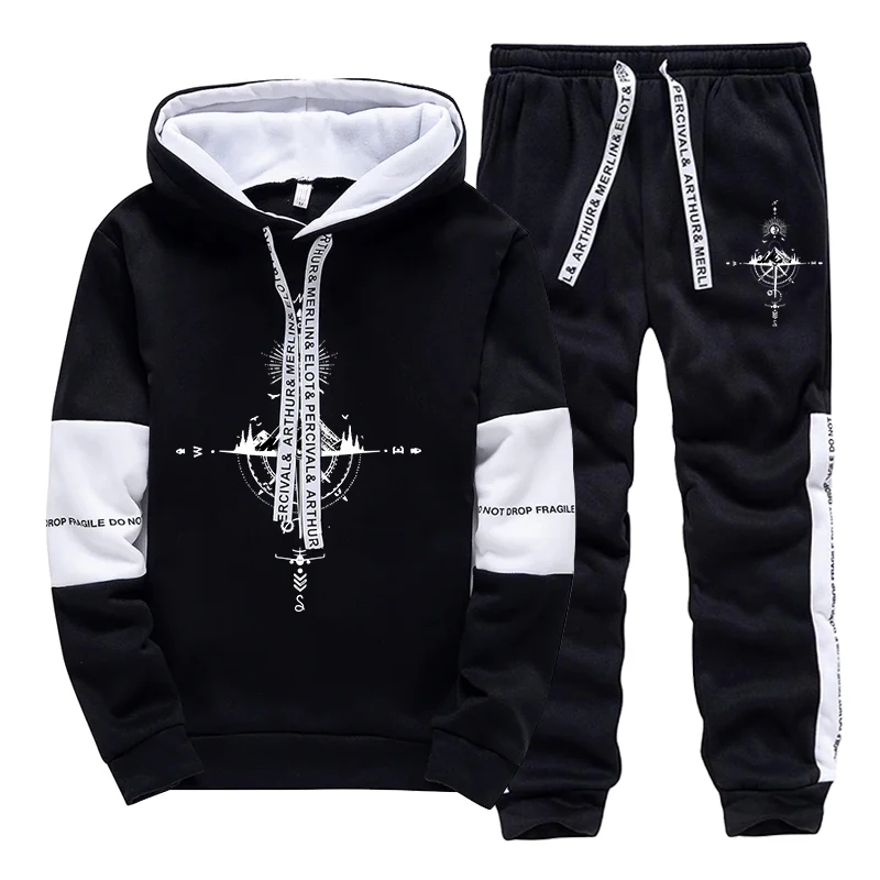 Nieuwe herfst-winter heren tra - Men'S Fashion Hoodies recensie en prijs