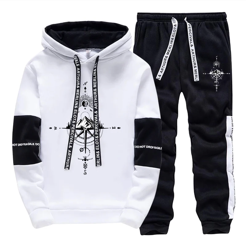 Nieuwe herfst-winter heren tra - Men'S Fashion Hoodies recensie en prijs