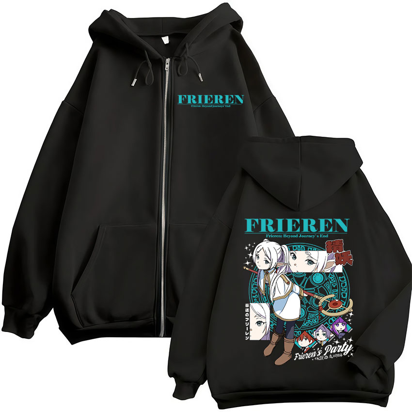 Anime Frieren: Beyond Journey' - Mens Fashion Zip Up Hoodies recensie en prijs