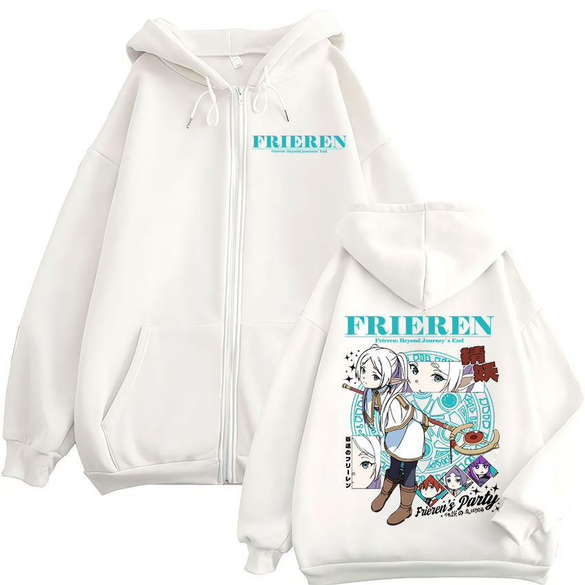 Anime Frieren: Beyond Journey' - Mens Fashion Zip Up Hoodies recensie en prijs