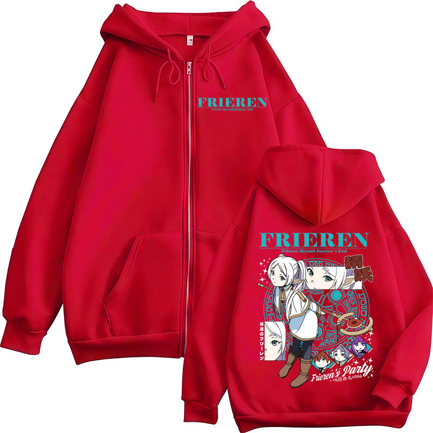 Anime Frieren: Beyond Journey' - Mens Fashion Zip Up Hoodies recensie en prijs