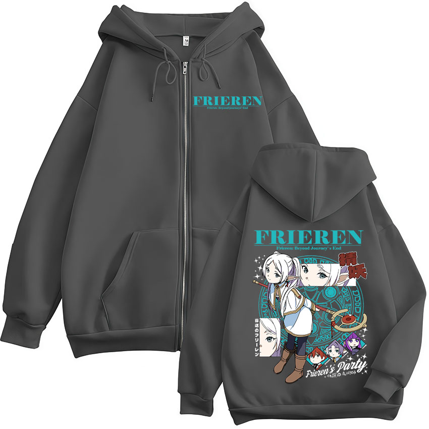 Anime Frieren: Beyond Journey' - Mens Fashion Zip Up Hoodies recensie en prijs