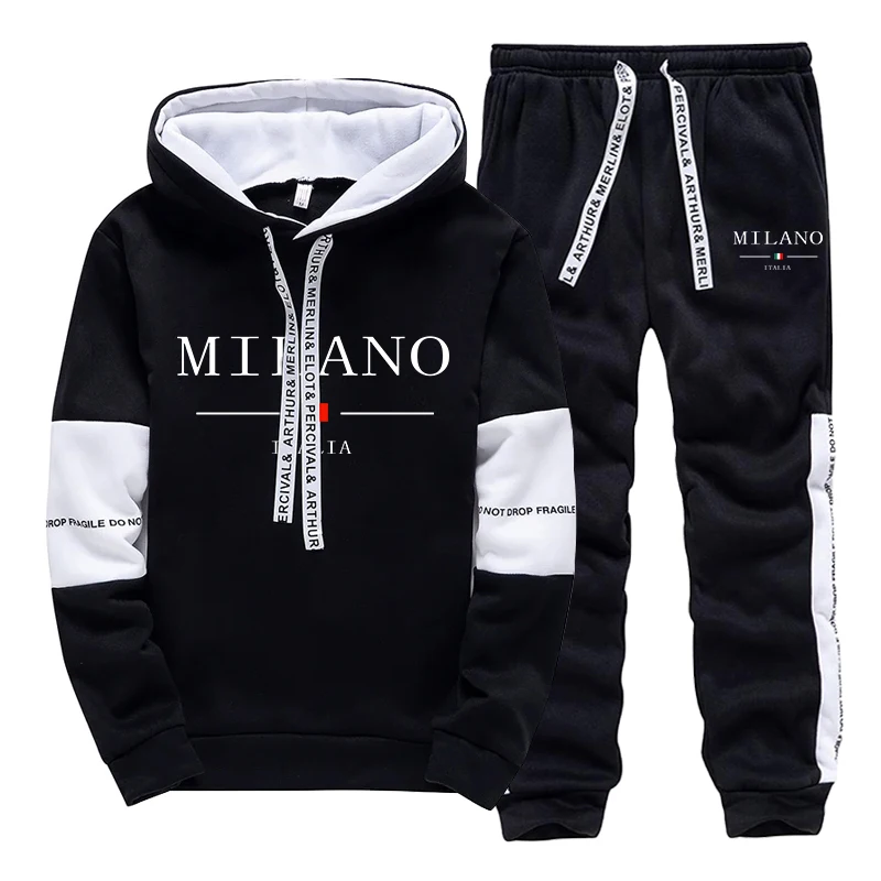 Heren Set/Hoodie/Broek Italië  - Men'S Fashion Hoodies recensie en prijs