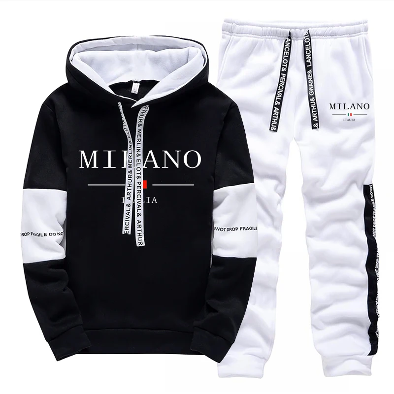 Heren Set/Hoodie/Broek Italië  - Men'S Fashion Hoodies recensie en prijs