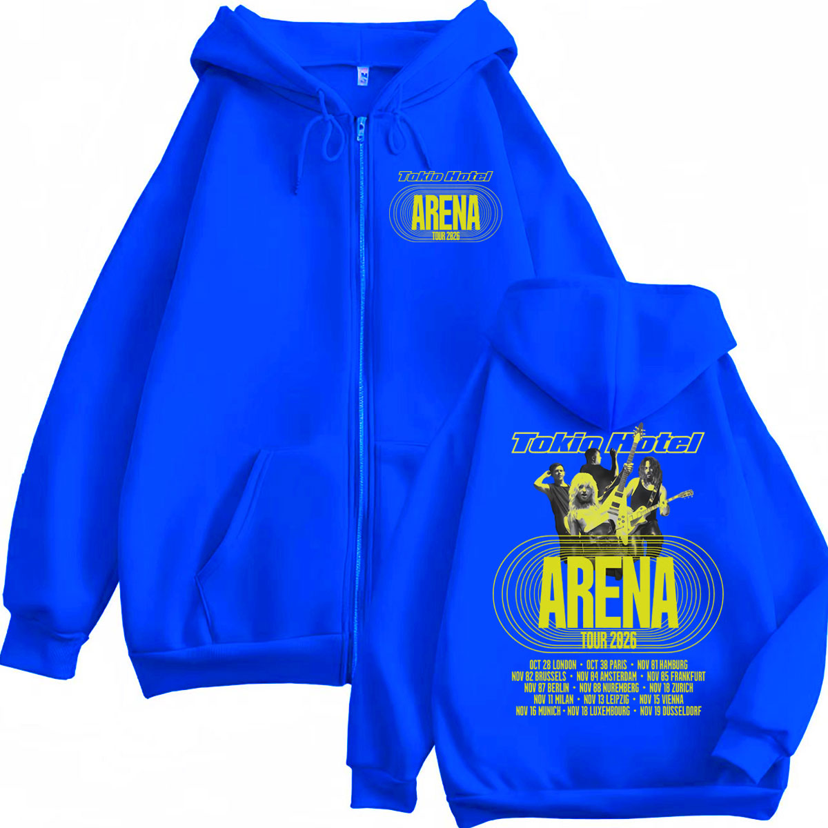 Tokio Hotel Arena Tour 2026 Ri - Mens Fashion Zip Up Hoodies recensie en prijs