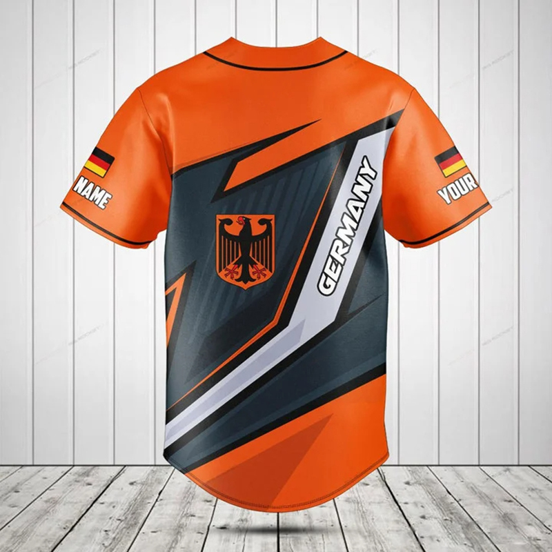 Gepersonaliseerde Duitsland Sh - Mens Fashion Baseball Jersey recensie en prijs