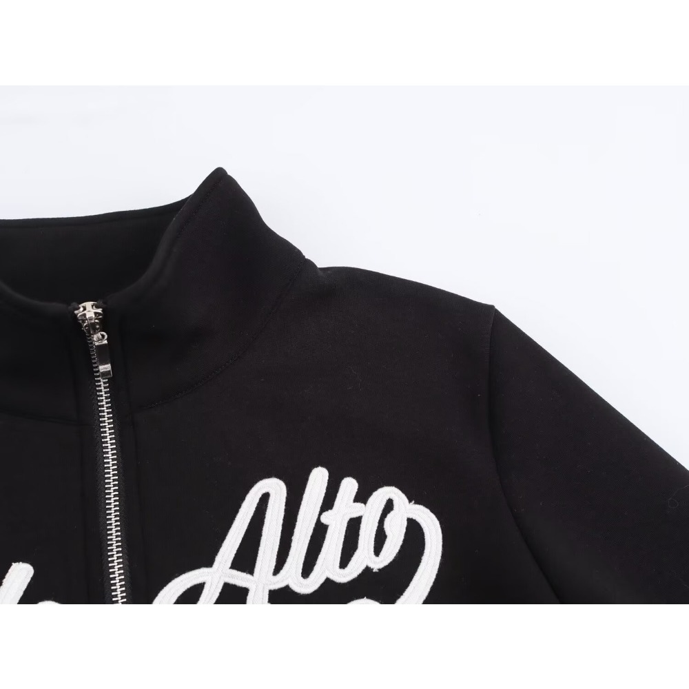 Casual zwarte Varsity-sportset - Varsity Jacket Letterman recensie en prijs