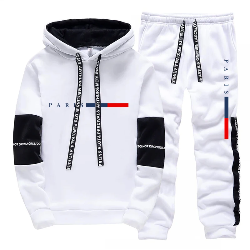 Herenset/Hoodie/Broek Parijse  - Men'S Fashion Hoodies recensie en prijs