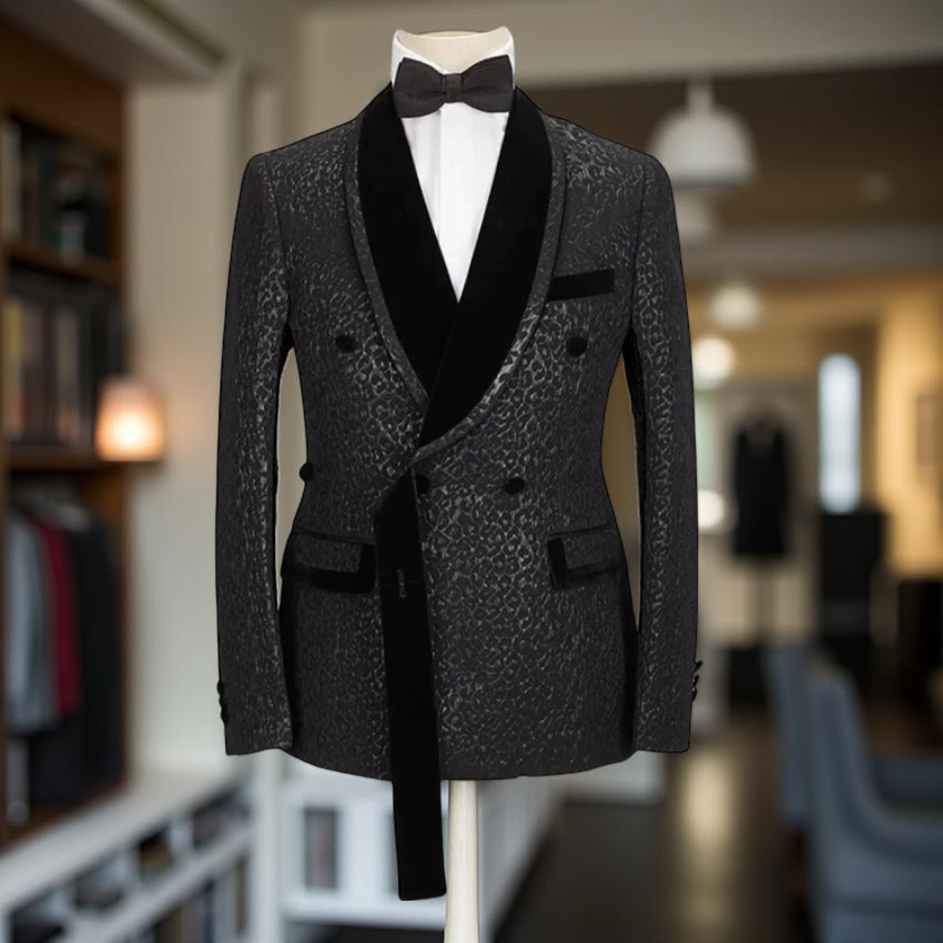 Bloemen Double Breasted Heren  - Slim Fit Blazer Men recensie en prijs