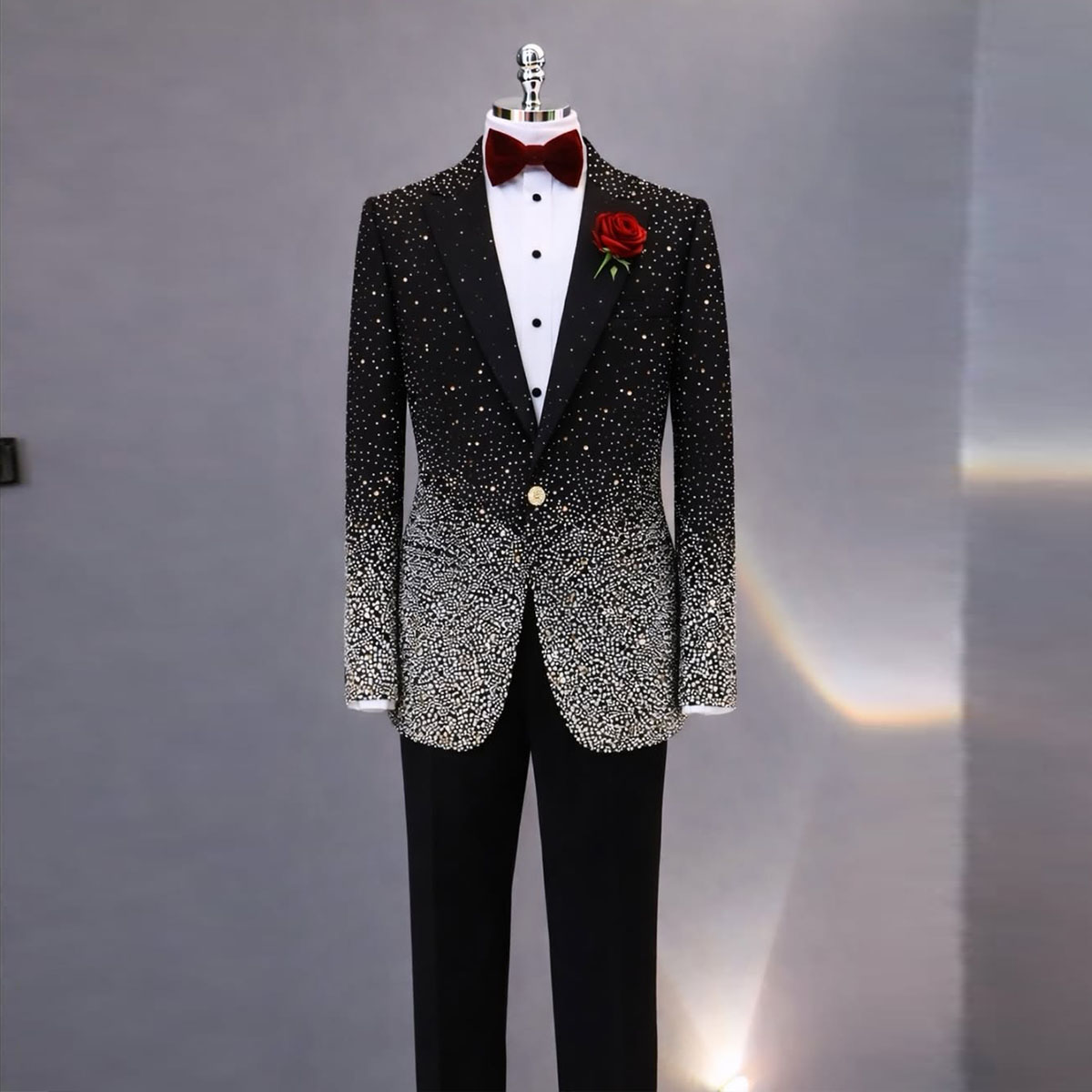Knappe Strass Diamant Mannen P - Slim Fit Blazer Men recensie en prijs
