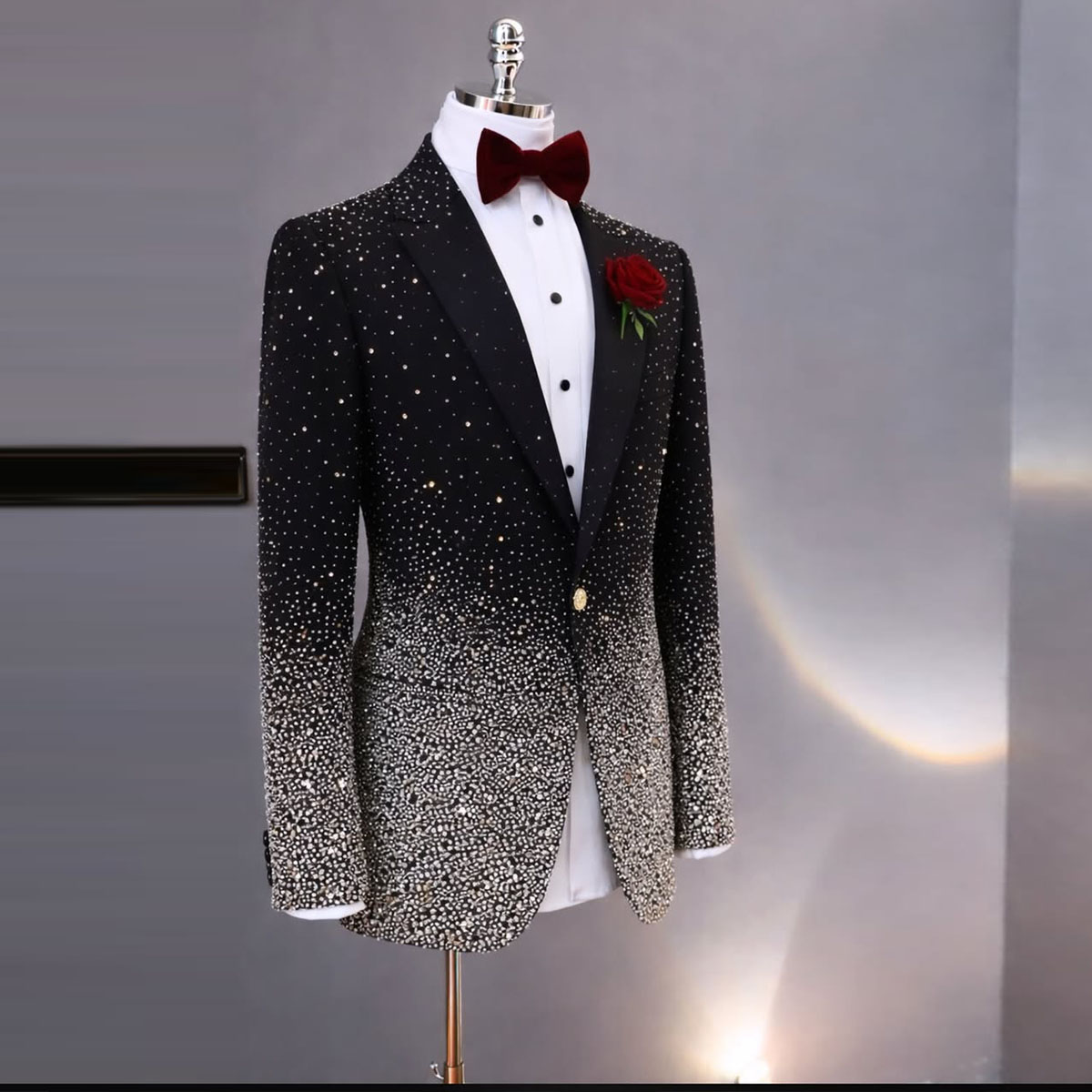 Knappe Strass Diamant Mannen P - Slim Fit Blazer Men recensie en prijs