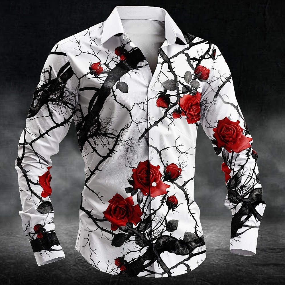 Mode pruimenbloesem patroon 3d - Men'S Spring Fashion recensie en prijs