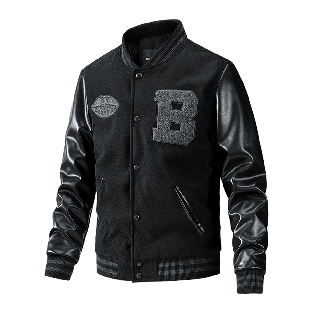 Varsity Jacket Mannen PU Mouw  - Varsity Jacket Letterman recensie en prijs