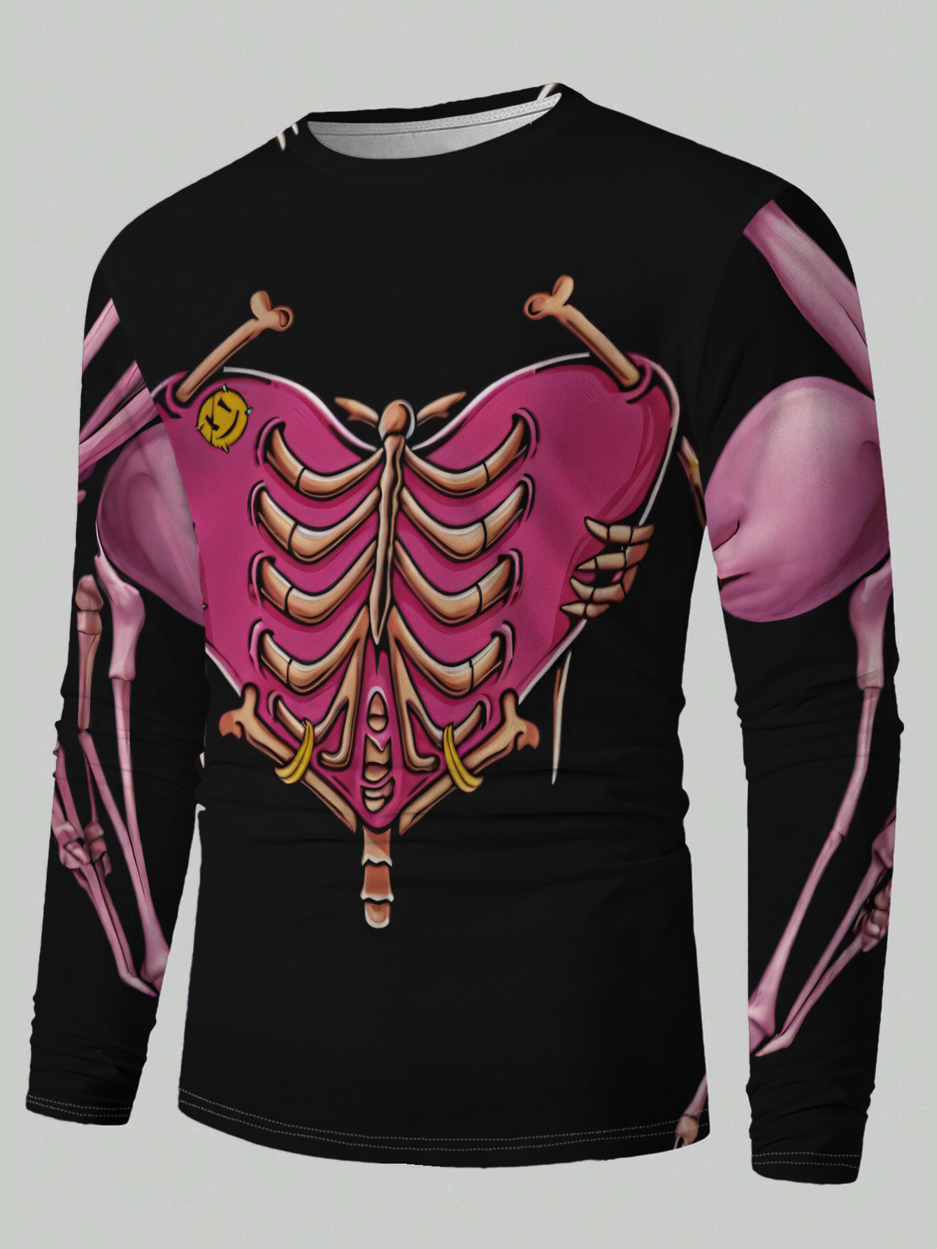 Heren T-shirt met lange mouwen - Men'S Fashion Pink Shirt recensie en prijs